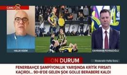 Kadıköy'de 90+8 şoku: Şampiyonluk yolunda ağır yara!