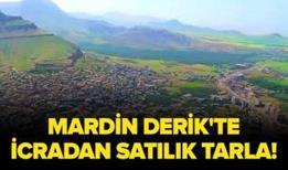 Mardin Derik'te icradan satılık tarla!