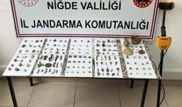 Niğde'de tarihi eser operasyonu: Çok sayıda eser ele geçirildi, 1 şüpheli gözaltında