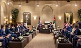 Bakan Fidan, Ürdün Kralı II. Abdullah ile bir araya geldi