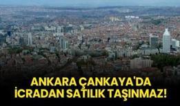 Ankara Çankaya'da icradan satılık taşınmaz!