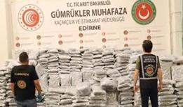 Kapıkule Gümrük Kapısı'nda 810 kilogram uyuşturucu ele geçirildi