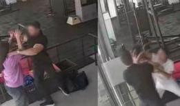 Spor salonunda kadın işletmeciye saldırı: Olay anı kameraya yansıdı