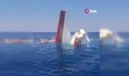 Girne'deki gemi faciasından yeni görüntüler ortaya çıktı: Sol kızaktaki o kırık yakından çekildi