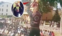 Camiye çirkin provokasyon