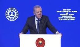 CANLI | Ankara'da 2026-2027 Eğitim Öğretim Yılı Açılış Töreni... Cumhurbaşkanı Erdoğan konuşuyor
