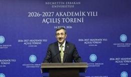 Cumhurbaşkanı Yardımcısı Yılmaz: Gazze'deki zulümlere karşı çıkan tüm üniversiteleri selamlıyorum