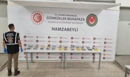 Edirne'de iki gümrük kapısında 174 kilogram uyuşturucu ele geçirildi