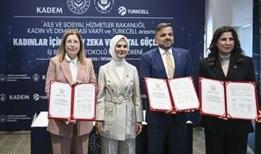 "Kadınlar İçin Yapay Zeka ve Dijital Güçlenme İşbirliği Protokolü" imza töreni düzenlendi