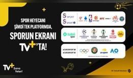 Sporun ekranı TV+ dünyanın dev spor karşılaşmalarını evinize getiriyor