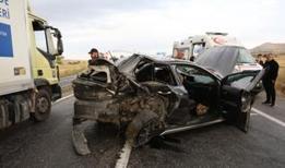 Nevşehir-Kayseri karayolunda korkunç kaza: 2'si çocuk 6 kişi yaralandı