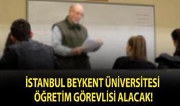 İstanbul Beykent Üniversitesi Öğretim Görevlisi alacak!
