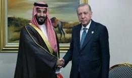 Cumhurbaşkanı Erdoğan, Suudi Arabistan Veliaht Prensi Bin Selman ile görüştü