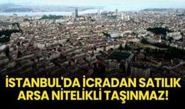 İstanbul Şişli'de icradan satılık arsa nitelikli taşınmaz!