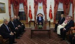 Cumhurbaşkanı Erdoğan R4+E3 Dışişleri Bakanlarını kabul etti