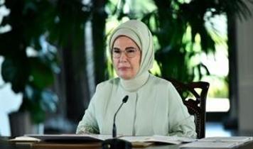 Emine Erdoğan 1 Mayıs Emek ve Dayanışma Günü'nü kutladı