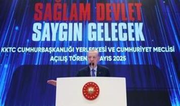 Cumhurbaşkanı Erdoğan'dan 'Kıbrıs davası'na vurgu: Kirli oyuna müsaade etmeyeceğiz