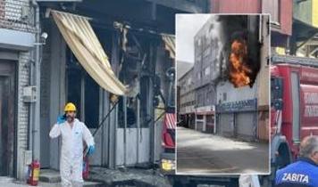 Kağıthane'de tamirhane yangını: Ölü ve yaralı var