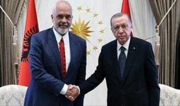 Cumhurbaşkanı Erdoğan, Arnavutluk Başbakanı görüştü