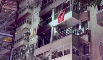 İzmir'de apartman dairesinde patlama: 4 yaralı