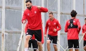 Sivasspor, Samsunspor maçı için hazırlıklarını sürdürüyor
