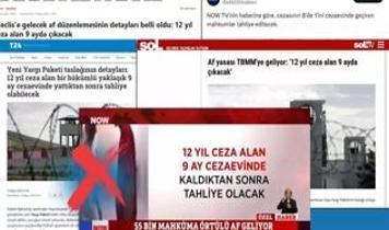 DMM "Yeni yargı paketiyle 12 yıl cezaya 9 ay hapis" iddiasını yalanladı
