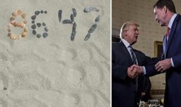 FBI eski direktörü Comey'in sahilde paylaştığı fotoğraf suikast çağrısı mı?