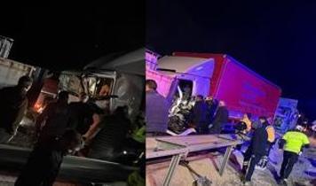 Kızılcahamam'da zincirleme trafik kazası: 2 kişi yaralandı