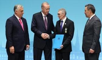 Türk Devletleri Teşkilatından Prof. Dr. Aziz Sancar'a "Ali Şir Nevai Uluslararası Ödülü"