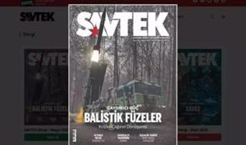 SAVTEK Dergi online satışa açıldı