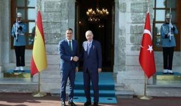 Cumhurbaşkanı Erdoğan, Sanchez'i kabul etti! Gazze'de onurlu duruş vurgusu