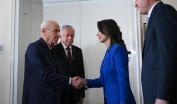 Terörsüz Türkiye hedefinde önemli zirve! MHP-DEM görüşmesi sona erdi