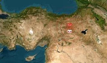 Bingöl'de 4,4 büyüklüğünde deprem