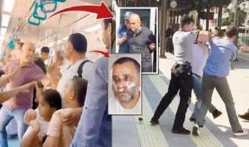 Marmaray'da magandalık!