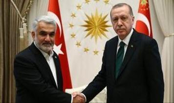 Cumhurbaşkanı Erdoğan HÜDA Par Genel Başkanı Yapıcıoğlu'nu kabul etti