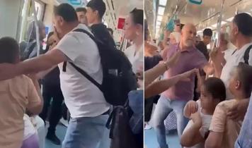 Marmaray'daki kavganın perde arkası deşifre oldu! Başörtüsünü hedef almış