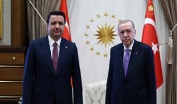 Cumhurbaşkanı Erdoğan, Saadet Partisi Genel Başkanı Arıkan'ı kabul etti