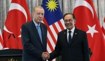 Cumhurbaşkanı Erdoğan, Malezya Başbakanı İbrahim ile görüştü