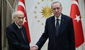 Cumhurbaşkanı Erdoğan, MHP Genel Başkanı Bahçeli'nin bayramını kutladı