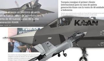 Milli muharip uçağı KAAN'ın Endonezya'ya satışına İspanya medyası geniş yer ayırdı