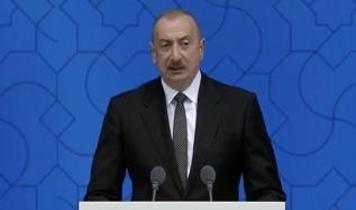 Aliyev: Filistin'in haklı taleplerini destekliyoruz