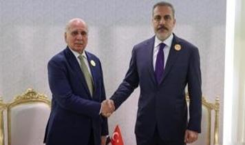 Dışişleri Bakanı Fidan Iraklı mevkidaşı Hüseyin ile görüştü