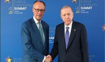 Cumhurbaşkanı Erdoğan, Almanya Başbakanı Merz ile İsrail-İran çatışmasını görüştü