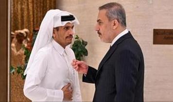 Bakan Fidan ile Al Sani arasında Orta Doğu kritiği