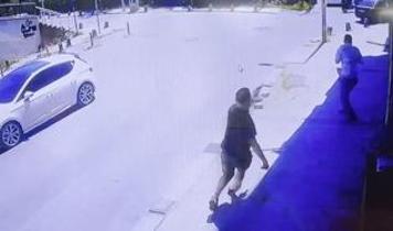 İstanbul Arnavutköy'de silahlı saldırı anı güvenlik kamerasında!