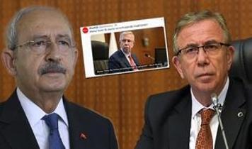Mansur Yavaş'tan Sözcü'nün "Bu saatten sonra Kılıçdaroğlu ile görüşmem" iddialarına yanıt geldi