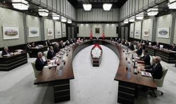 Cumhurbaşkanlığı Kabinesi, Cumhurbaşkanı Erdoğan başkanlığında toplandı