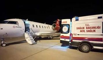 Şanlıurfa'dan İstanbul'a 10 günlük bebek ambulans uçakla sevk edildi