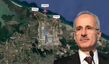Üçlü pist uygulamasıyla bir saatte 81 uçak havalandı