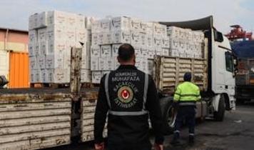 Gümrük Muhafaza ekipleri kaçakçılara göz açtırmadı